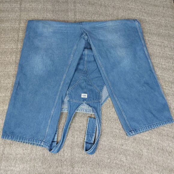 Liberty Men's Size 46x28 (52x27) Denim Bib Overalls READ - Picture 3 of 10